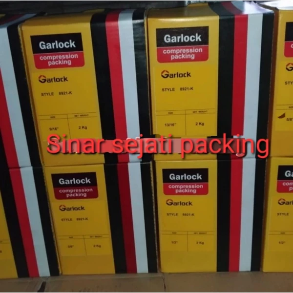 Gland packing teflon Garlock 5888 20mmx20mmx2,5kg