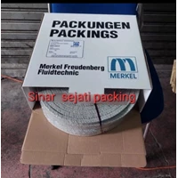 Gland packing graphite  MERKEL 5354  5/8