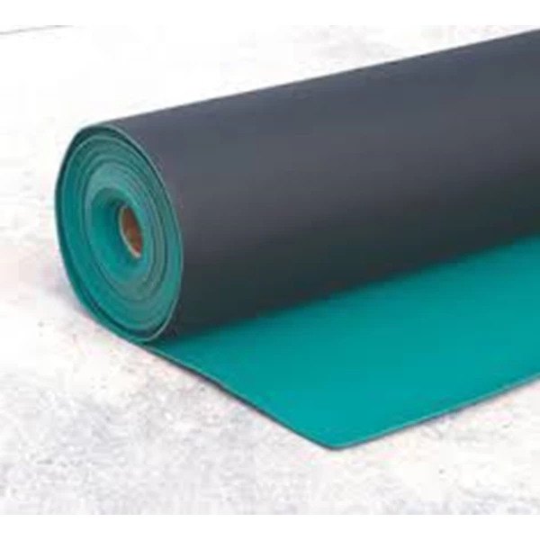 Anti Static Rubber 2 mm Thickness Disspative 2 Layers
